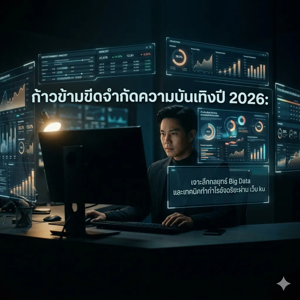 ขับเคลื่อนด้วย Big Data: เจาะลึกกลยุทธ์ทำกำไรหลักของ KUCASINO
